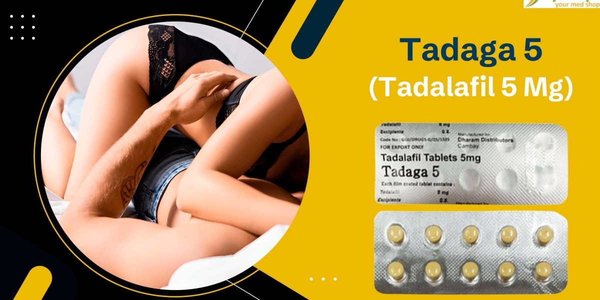 Tadaga 5 | Effective Tadalafil 5 mg Tablets (Sexual pills for male's)